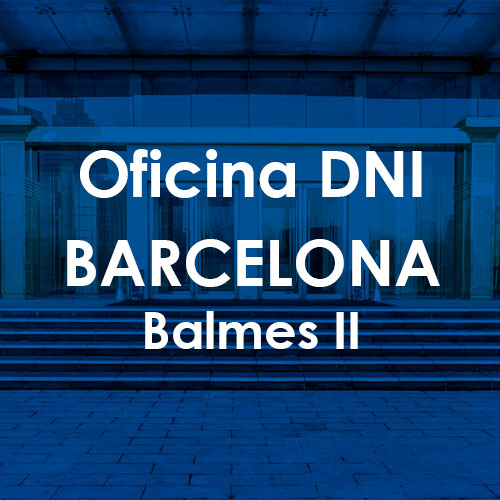 Cita Previa DNI Barcelona-Balmes II