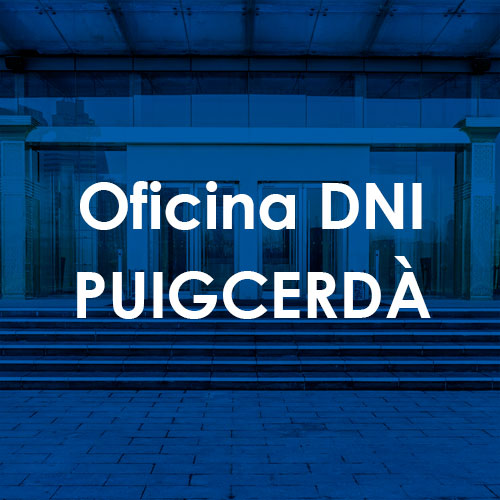Cita Previa DNI Puigcerdà