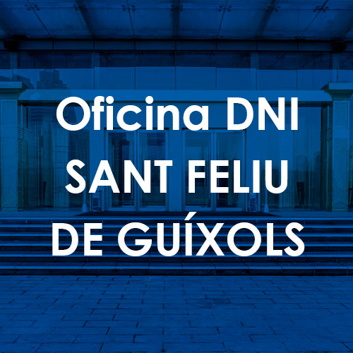Cita Previa DNI Sant Feliu de Guíxols