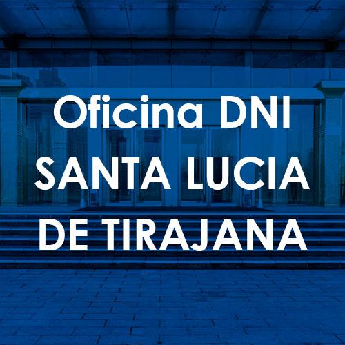 Cita Previa DNI Santa Lucia de Tirajana
