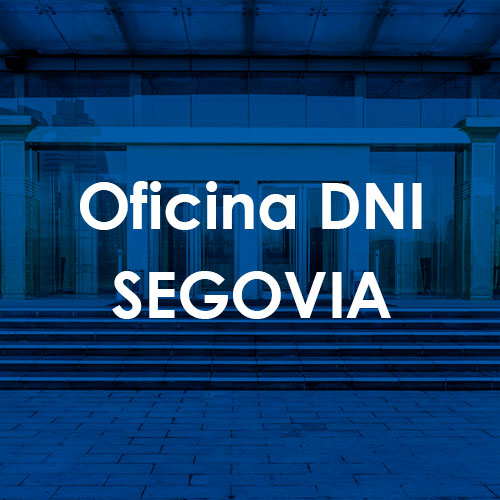 Cita Previa DNI Segovia