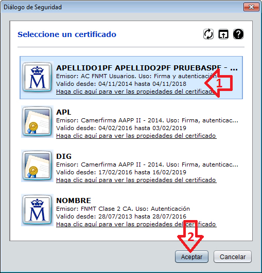 Pasos para firmar documentos con AutoFirma