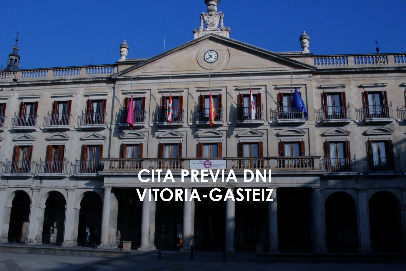 Cita previa DNI Vitoria-Gasteiz