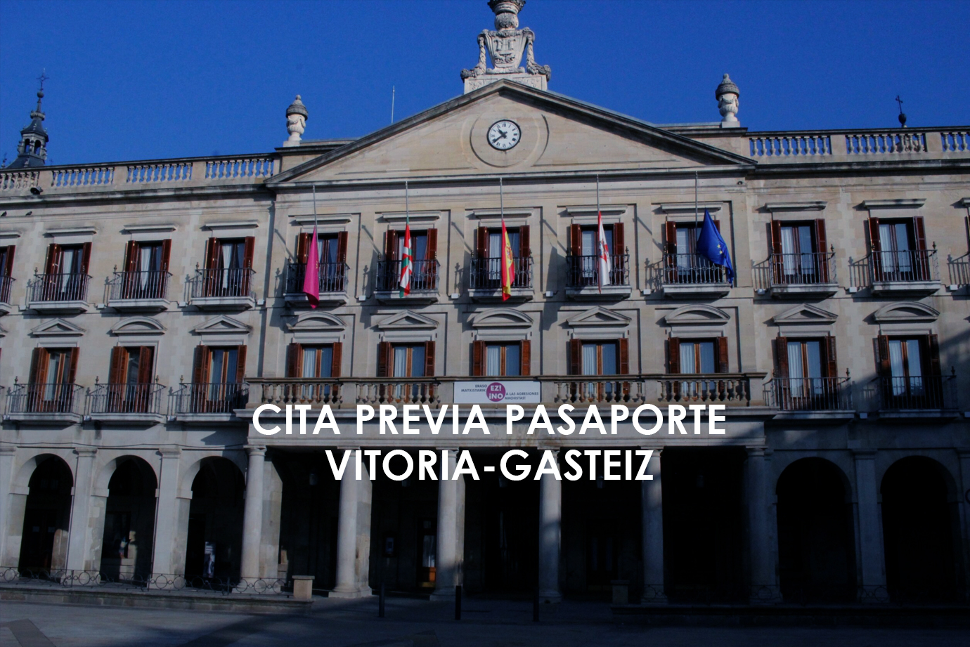Cita previa Pasaporte Vitoria-Gasteiz