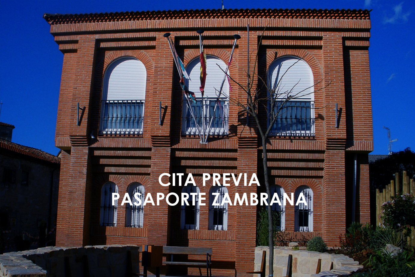Cita previa Pasaporte Zambrana