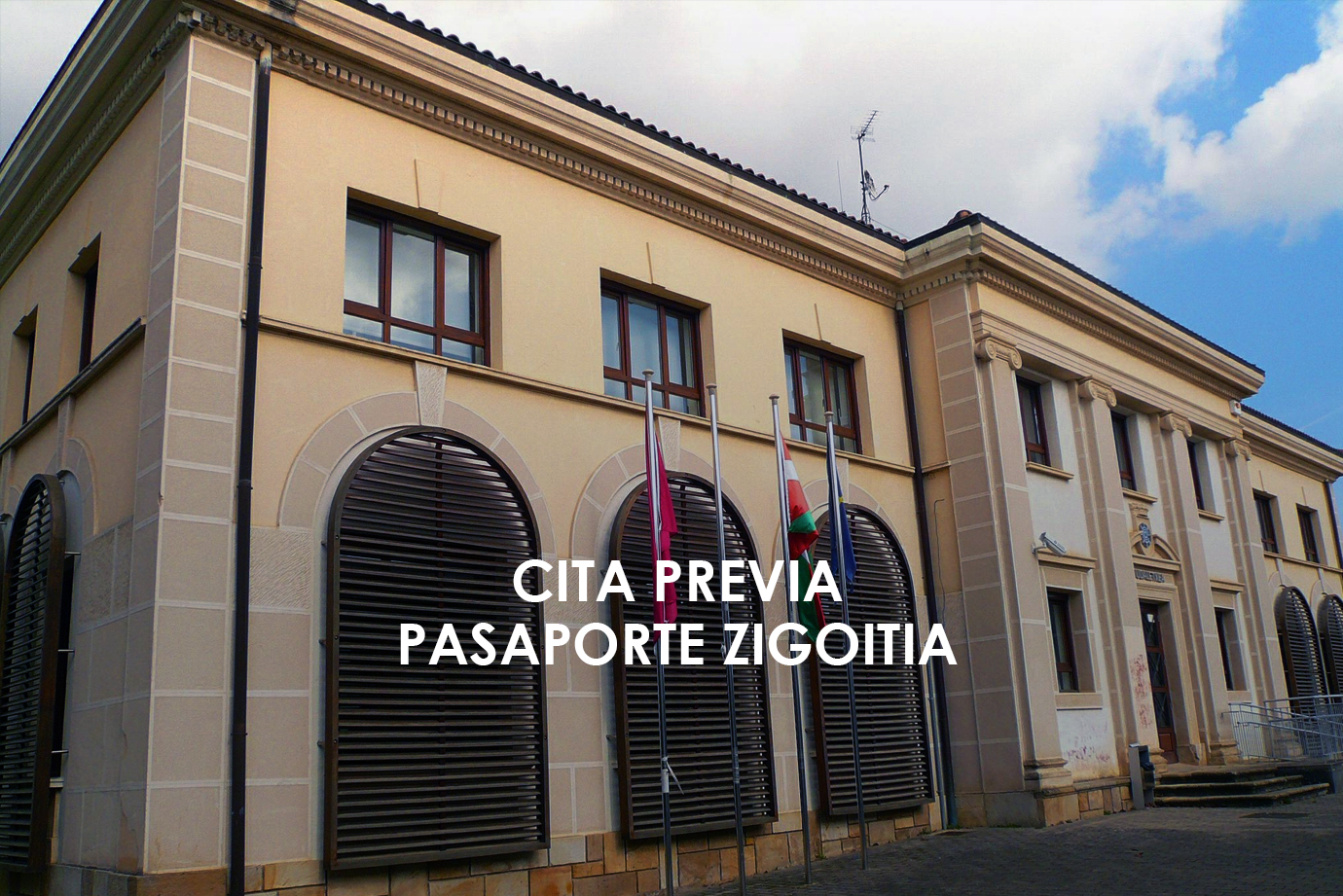 Cita previa Pasaporte Zigoitia