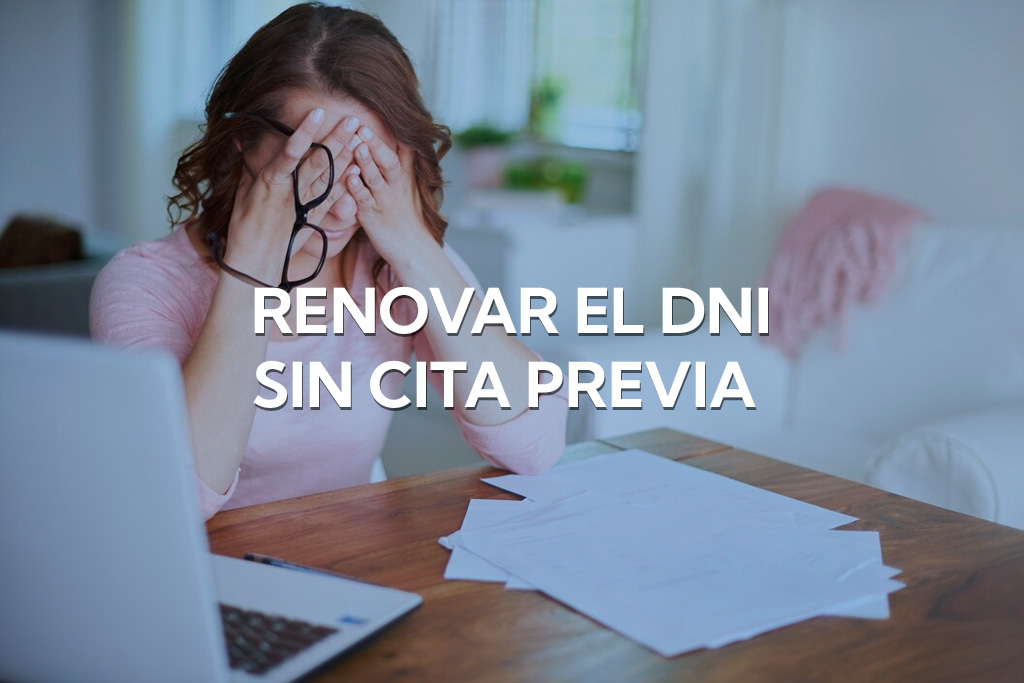 renovar el DNI sin cita previa